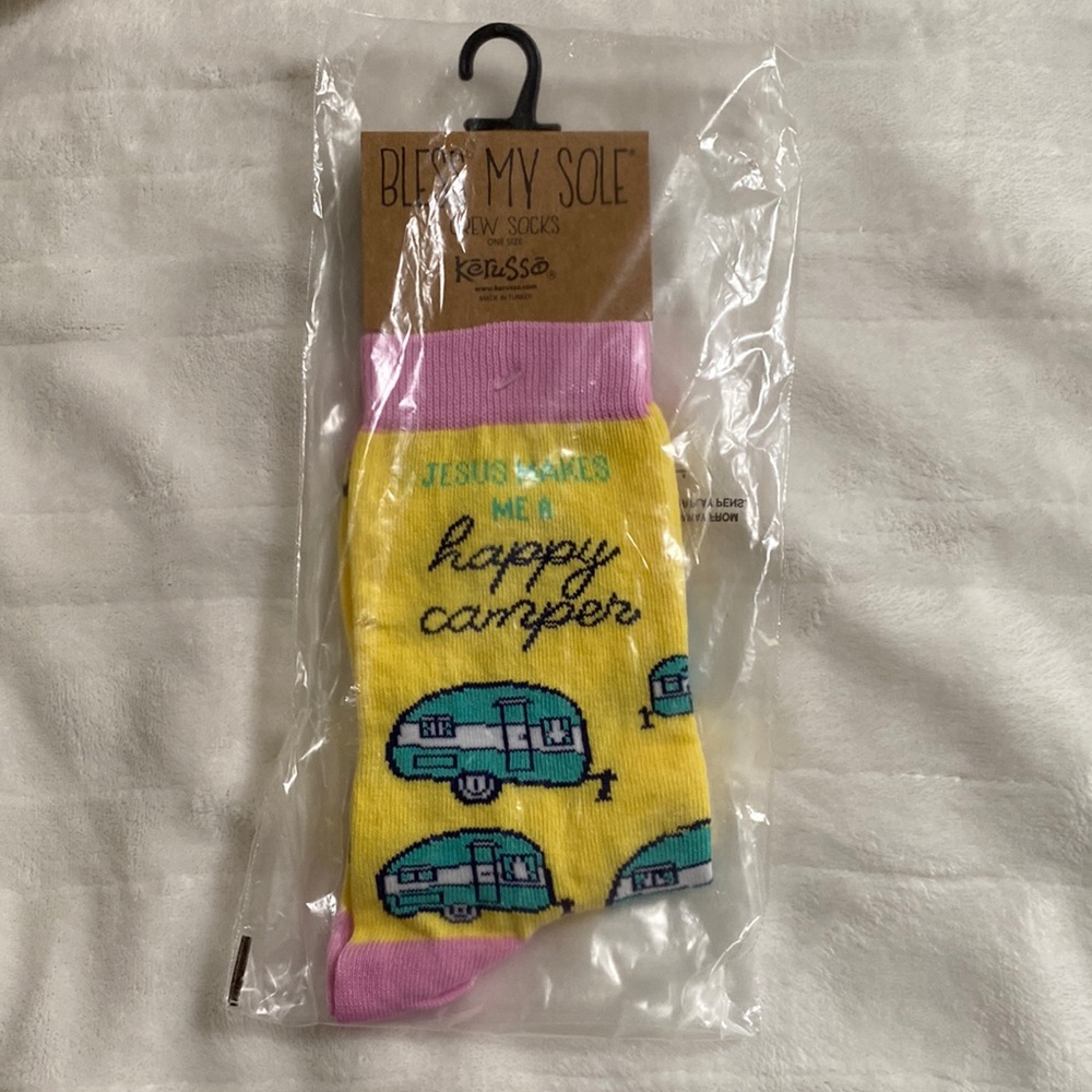 NWT - Bless My Sole Socks